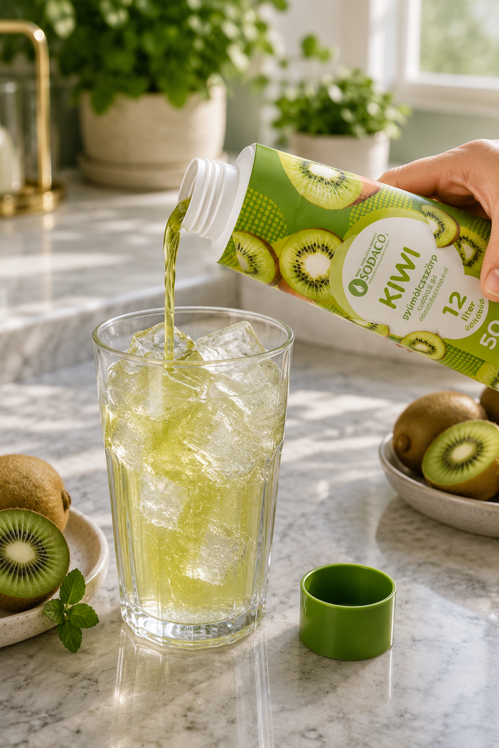 Sirop Kiwi SodaCo 500 ml