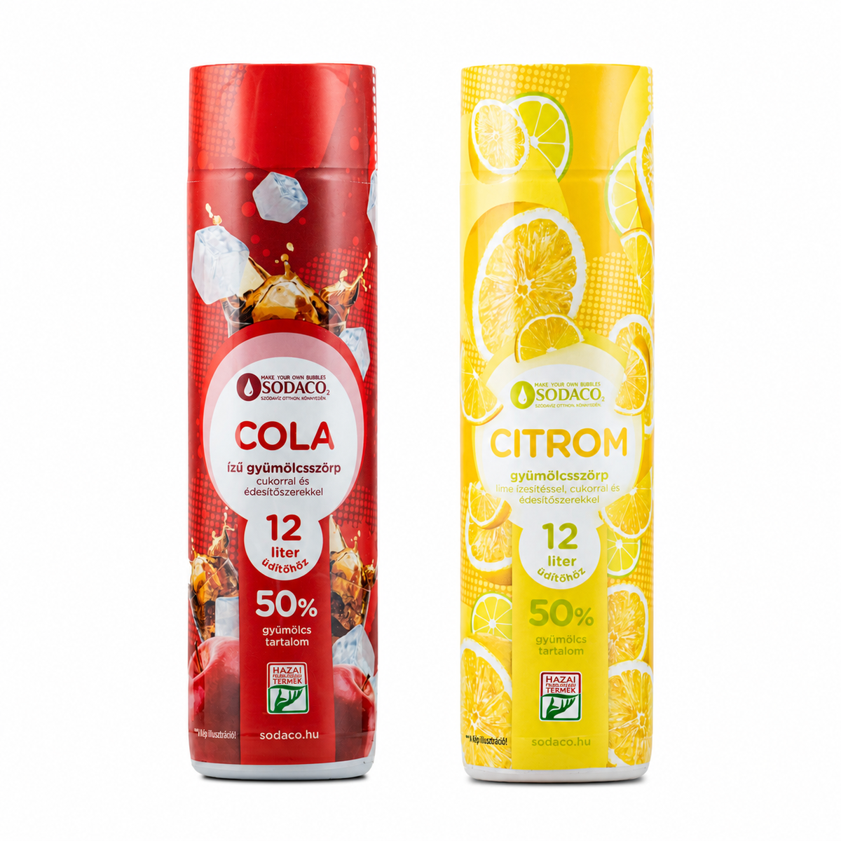 Pachet Duo Sirop Cola + Lemon-Lime