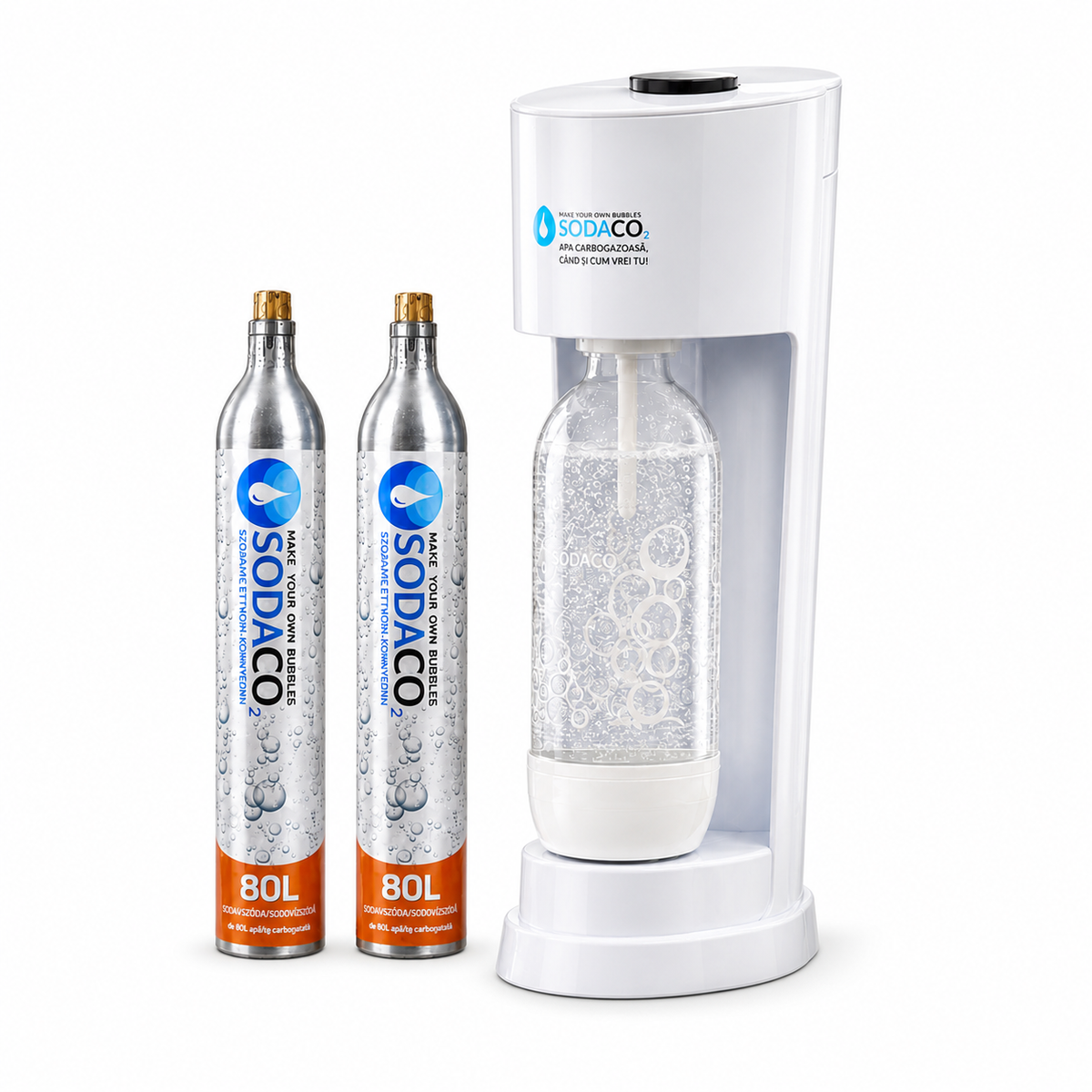 Pachet Royal Starter Alb + 1 Cilindru CO2 în Plus
