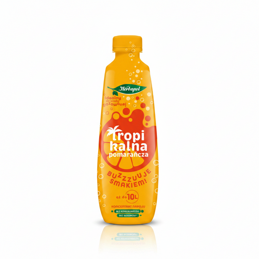 Sirop Portocală tropicală Herbapol 405 ml