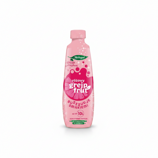 Sirop  Grapefruit roz Herbapol 405 ml
