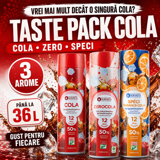 Pachet Trio Cola SodaCo