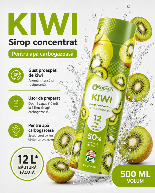 Sirop Kiwi SodaCo 500 ml