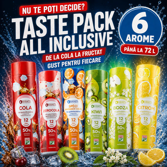 Pachet Toate Aromele SodaCo