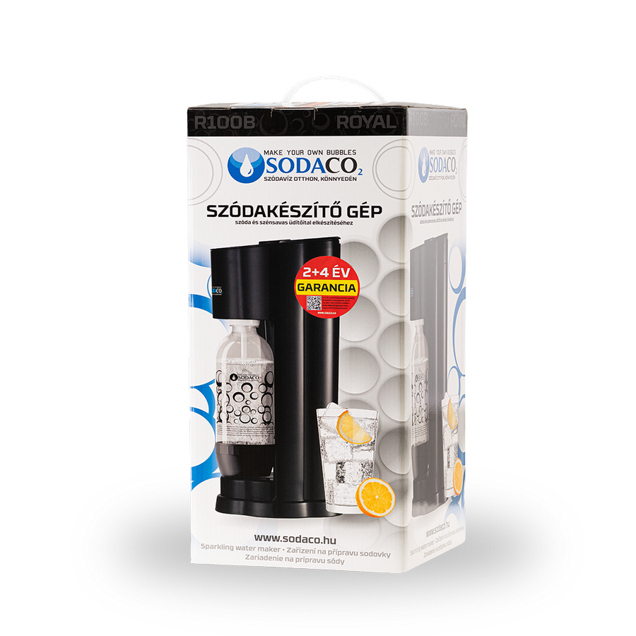 Aparat sifon Royal SodaCo, negru