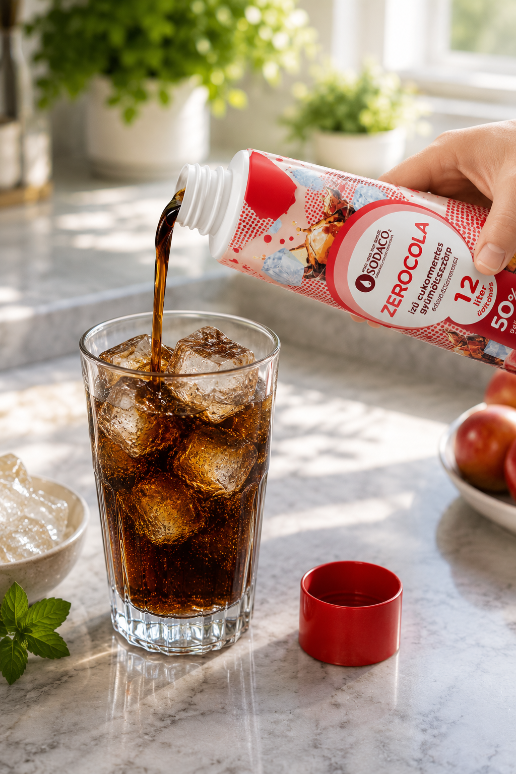 Sirop Zero Cola SodaCo 500 ml