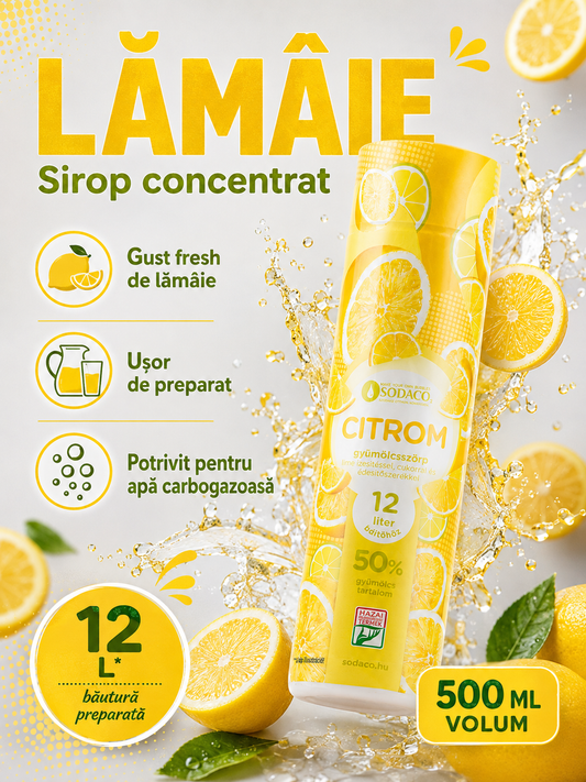 Sirop Lemon-Lime SodaCo 500 ml